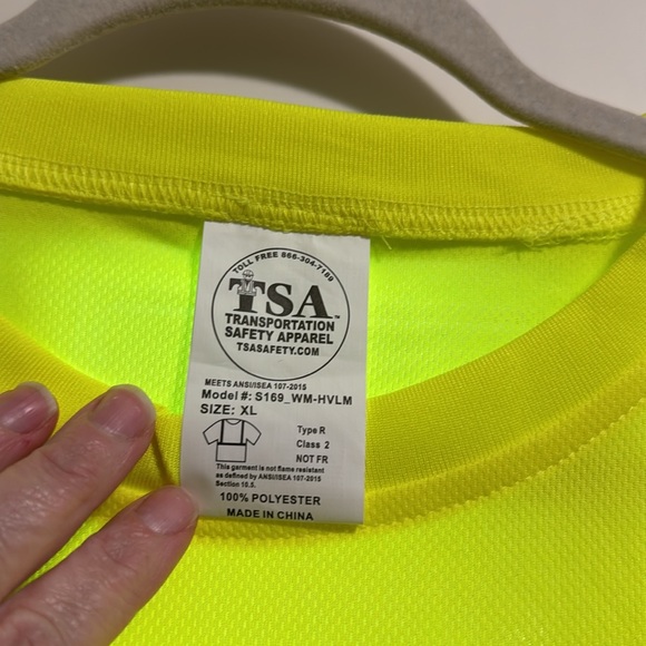 🌸5/$25🌸🆕2 Transportation Safety Apparel XL TShirts w/Waste Mngmt on back - Picture 6 of 10